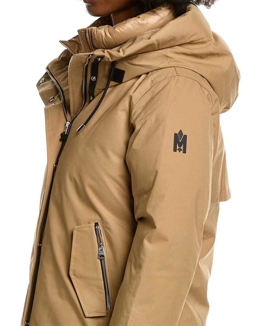 Brand new ❤️ women Mackage Kinslee 2-In-1 Oversized Leather-Trim Down Parka 😀 6 Brand new ❤️ women Mackage Kinslee 2-In-1 Oversized Leather-Trim Down Parka 😀 - Image 4