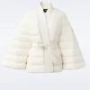 Deals 🔔 Mackage 👩 women Julieta Down Cape With Sash Belt in Cream ✨