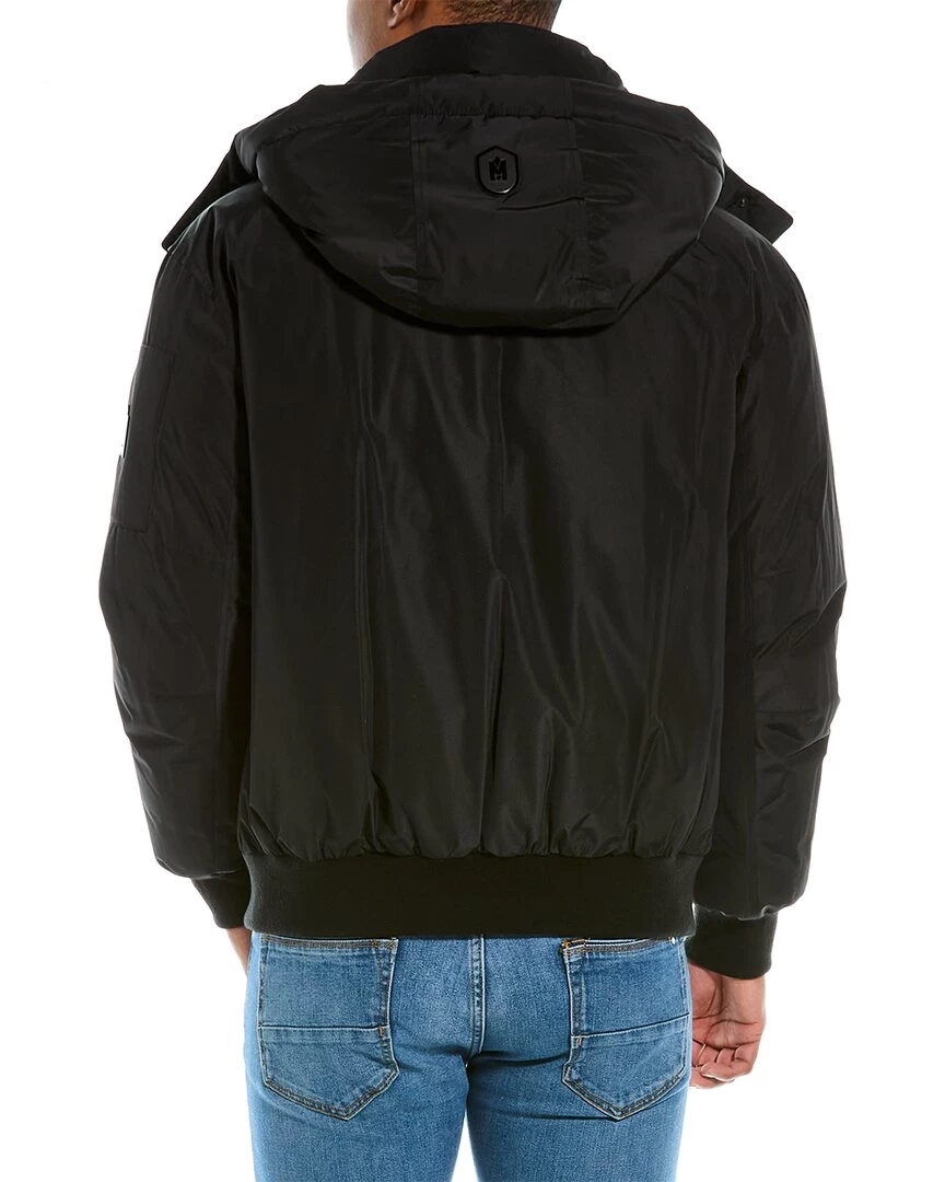 Brand new ๐ฅฐ men Mackage Viggo Leather-Trim Bomber Jacket ๐ฏ 4 Brand new ๐ฅฐ men Mackage Viggo Leather-Trim Bomber Jacket ๐ฏ - Image 2