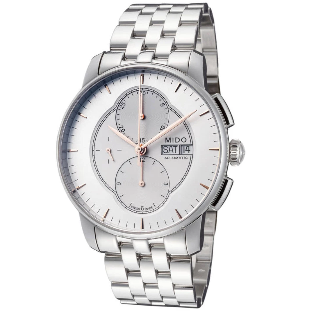 Coupon 🔔 Mido Men's Baroncelli Silver dial ⌚ Watch ❤️ 3 Coupon 🔔 Mido Men's Baroncelli Silver dial ⌚ Watch ❤️