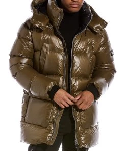 Wholesale 💯 men Mackage Kendrick Leather-Trim Down Parka ⭐