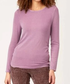 Buy ๐ Xcvi ๐ฉ women Edie Long Sleeve Top in Ione Pigment โ