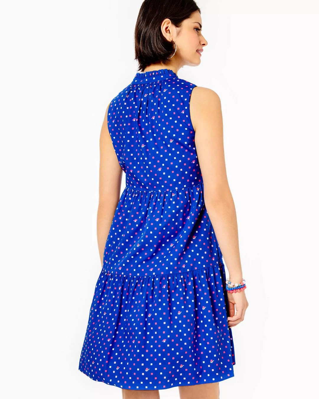 Brand new 😍 Lilly Pulitzer 👩 women Novella Swing 👗 Dress in Borealis Blue Lilly Squared 🥰 5 Brand new 😍 Lilly Pulitzer 👩 women Novella Swing 👗 Dress in Borealis Blue Lilly Squared 🥰 - Image 3