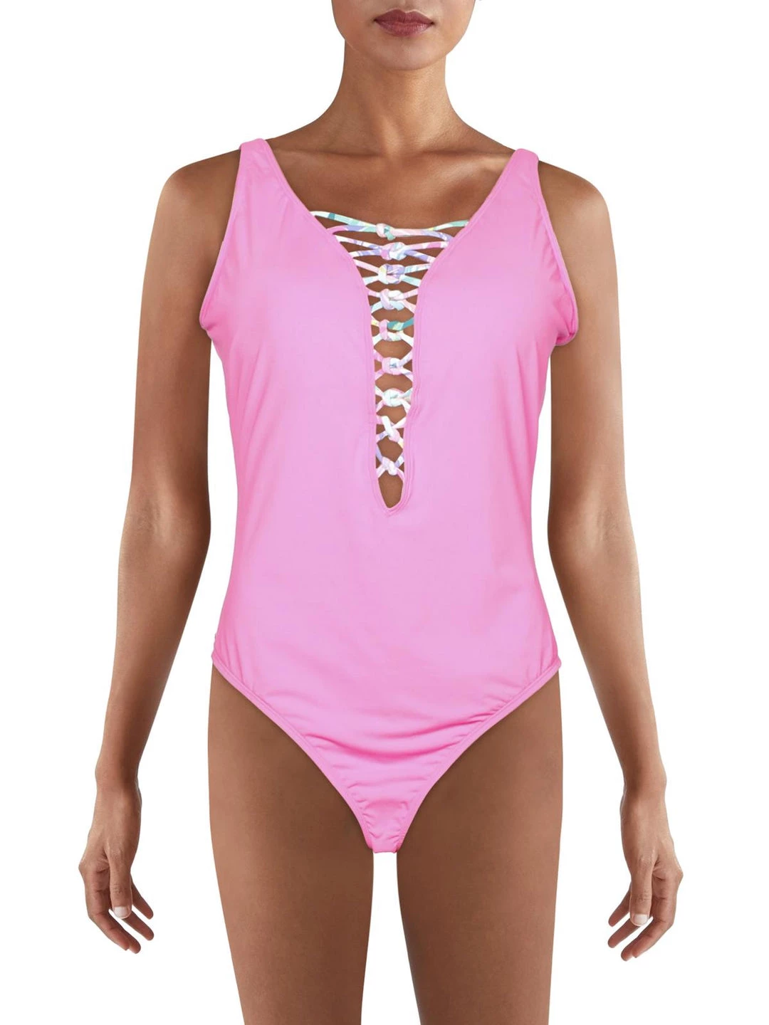 Buy 🎁 Lilly Pulitzer 👩 Womens Lace-Up Plunging One-Piece 🩱 Swimsuit ⭐ 3 Buy 🎁 Lilly Pulitzer 👩 Womens Lace-Up Plunging One-Piece 🩱 Swimsuit ⭐