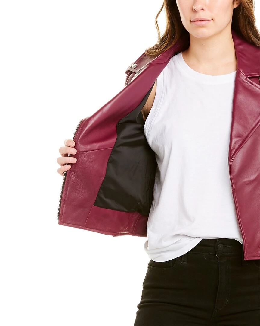 Brand new ๐ women Mackage Classic Leather Moto Jacket ๐ฅฐ 5 Brand new ๐ women Mackage Classic Leather Moto Jacket ๐ฅฐ - Image 3