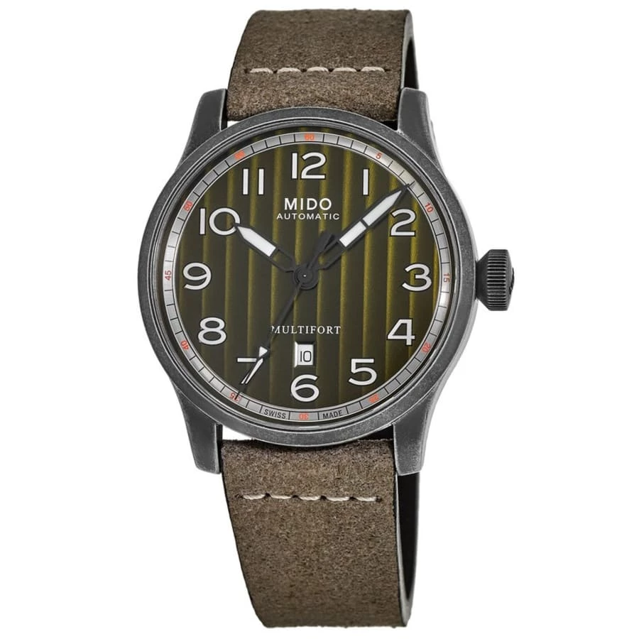 Best deal 😍 Mido Men's Multifort 44mm Automatic ⌚ Watch ❤️ 3 Best deal 😍 Mido Men's Multifort 44mm Automatic ⌚ Watch ❤️