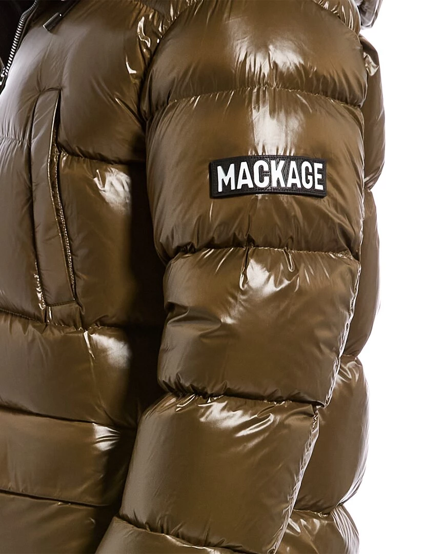 Wholesale 💯 men Mackage Kendrick Leather-Trim Down Parka ⭐ 6 Wholesale 💯 men Mackage Kendrick Leather-Trim Down Parka ⭐ - Image 4