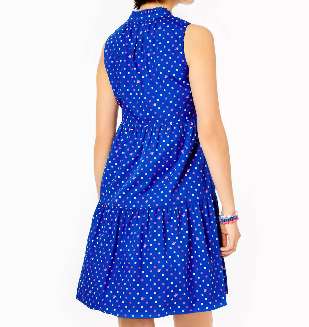 Brand new 😍 Lilly Pulitzer 👩 women Novella Swing 👗 Dress in Borealis Blue Lilly Squared 🥰 4 Brand new 😍 Lilly Pulitzer 👩 women Novella Swing 👗 Dress in Borealis Blue Lilly Squared 🥰 - Image 2