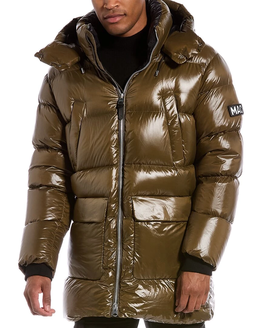 Wholesale 💯 men Mackage Kendrick Leather-Trim Down Parka ⭐ 5 Wholesale 💯 men Mackage Kendrick Leather-Trim Down Parka ⭐ - Image 3