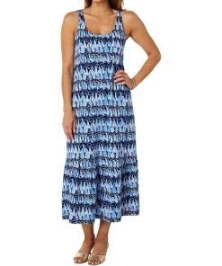 Deals 🤩 Lilly Pulitzer 👩 women Martins Midi 👗 Dress in Sails And Stripes ⌛