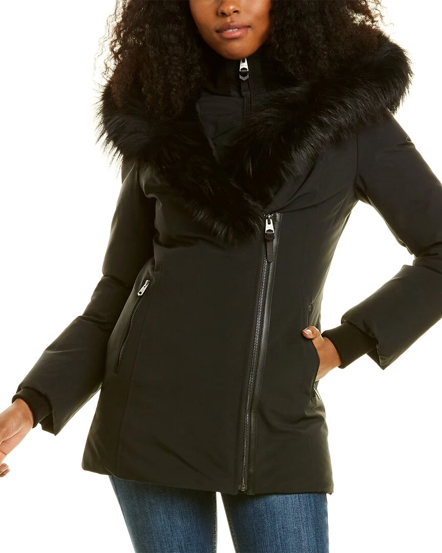 Cheap 🎉 women Mackage Akiva Leather-Trim Down 🧥 Coat 🔥 5 Cheap 🎉 women Mackage Akiva Leather-Trim Down 🧥 Coat 🔥 - Image 3