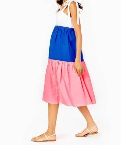 Coupon 🔥 Lilly Pulitzer 👩 women Anlee Midi 👗 Dress in Resort White Borealis Blue Lillys Coral 🎉 -The Original Shop 6bd4d8312d51456898107457b3473360 3eb023fe beb1 4180 87d5 aecae23c45f9 1080x