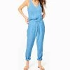 Best reviews of 🤩 Lilly Pulitzer 👩 women 31" Taron Mid-Rise Linen Pant in Beckon Blue X Sea Salt Blue 🤩
