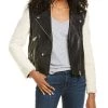 Wholesale 🥰 women Mackage Baya Leather Moto Jacket 💯