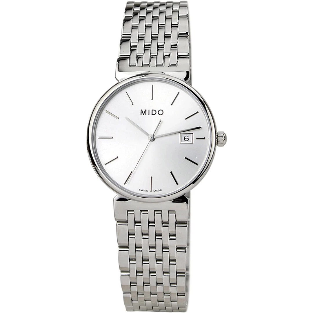 Deals 🌟 Mido Men's Dorada Silver dial ⌚ Watch ✔️ 3 Deals 🌟 Mido Men's Dorada Silver dial ⌚ Watch ✔️