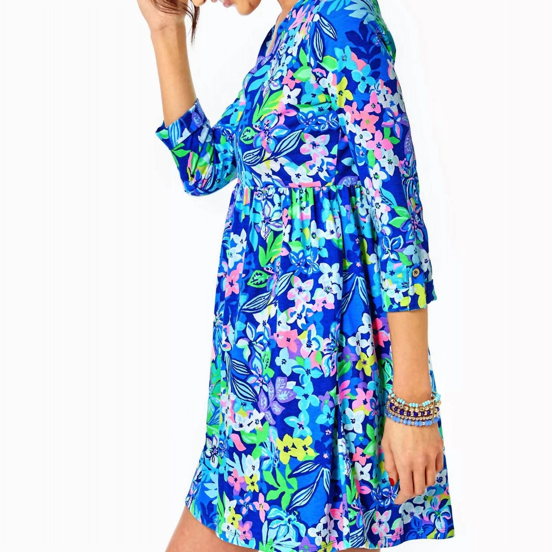 Coupon 😀 Lilly Pulitzer 👩 women Loran 👗 Dress in Borealis Blue Social Sunset ❤️ 4 Coupon 😀 Lilly Pulitzer 👩 women Loran 👗 Dress in Borealis Blue Social Sunset ❤️ - Image 2