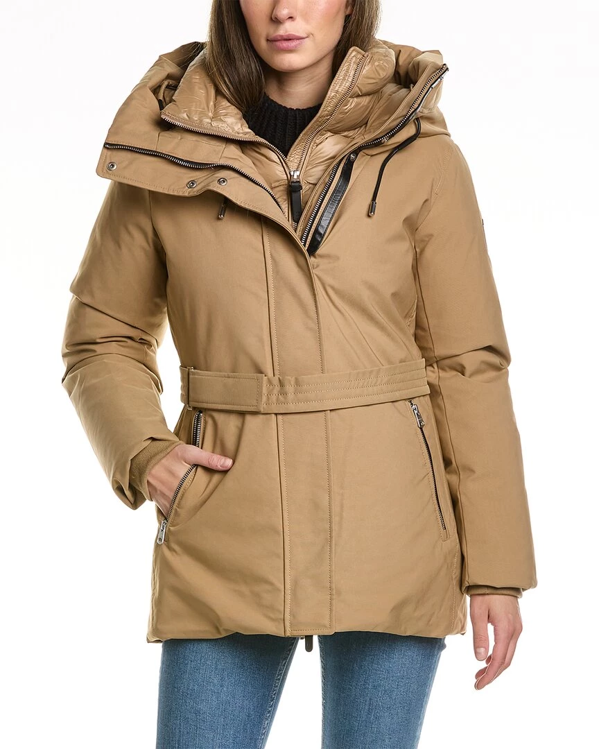 Promo 😀 women Mackage Jeni Leather-Trim Down Parka ❤️ 5 Promo 😀 women Mackage Jeni Leather-Trim Down Parka ❤️ - Image 3