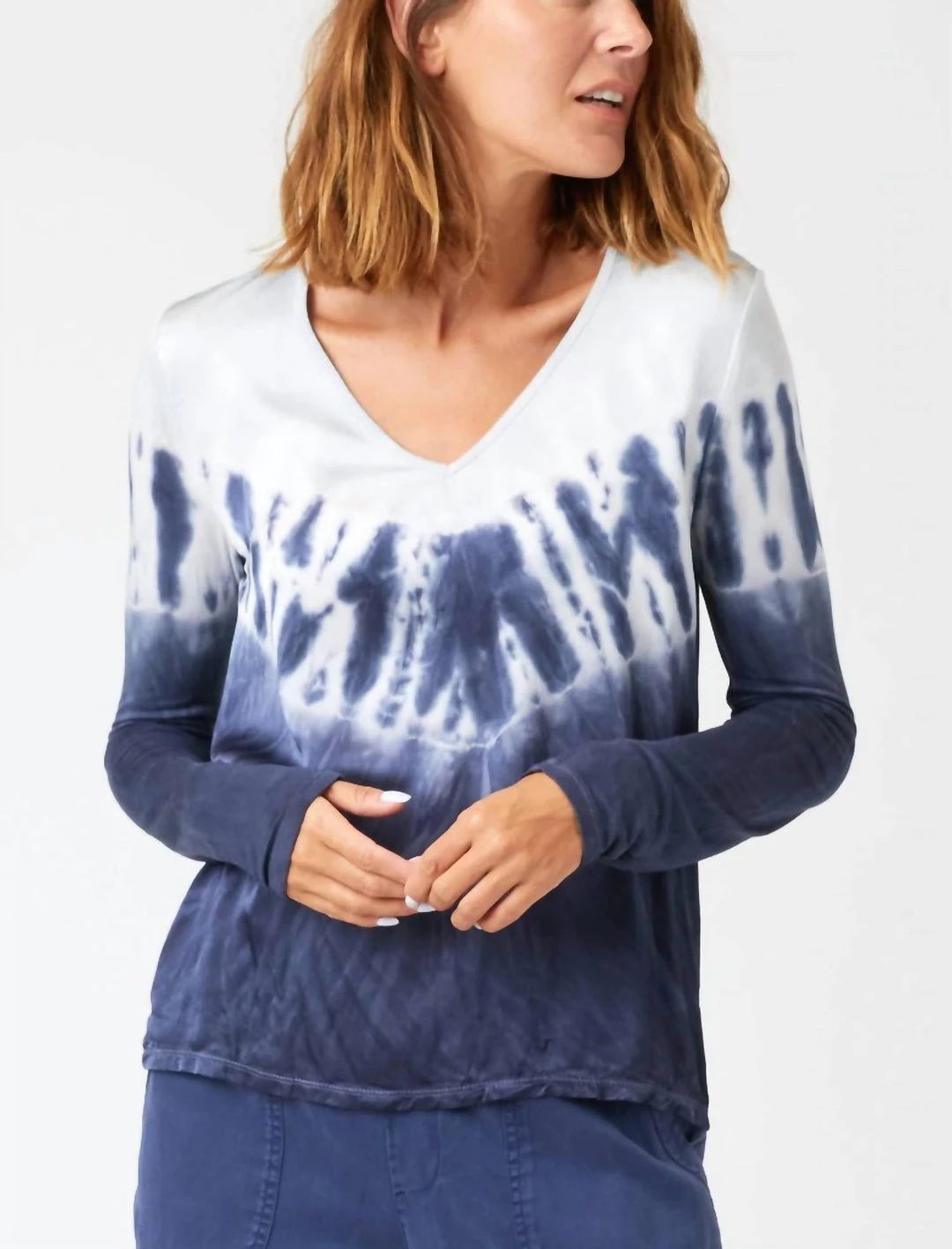 Wholesale ⌛ Xcvi 👩 women Kalvin L/S Top In Chisel Nacre ⭐ 3 Wholesale ⌛ Xcvi 👩 women Kalvin L/S Top In Chisel Nacre ⭐