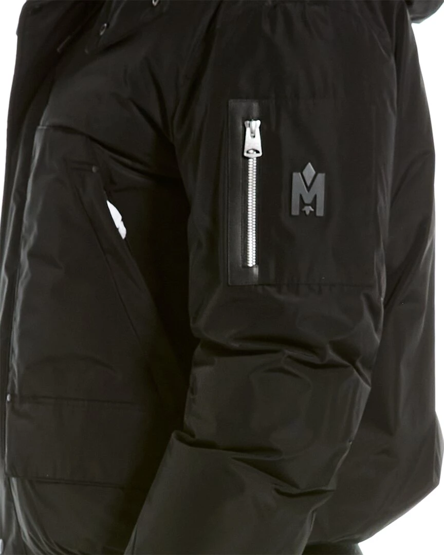 Brand new ๐ฅฐ men Mackage Viggo Leather-Trim Bomber Jacket ๐ฏ 6 Brand new ๐ฅฐ men Mackage Viggo Leather-Trim Bomber Jacket ๐ฏ - Image 4