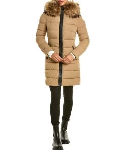 Brand new 🧨 women Mackage Calla Leather-Trim Down 🧥 Coat 🛒 -The Original Shop ad1ce6bd3b934769aa2b8aeb054eef21 1080x