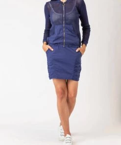 Budget ๐ Xcvi ๐ฉ women Flannery Bomber Jacket in Hague Blue ๐ฏ