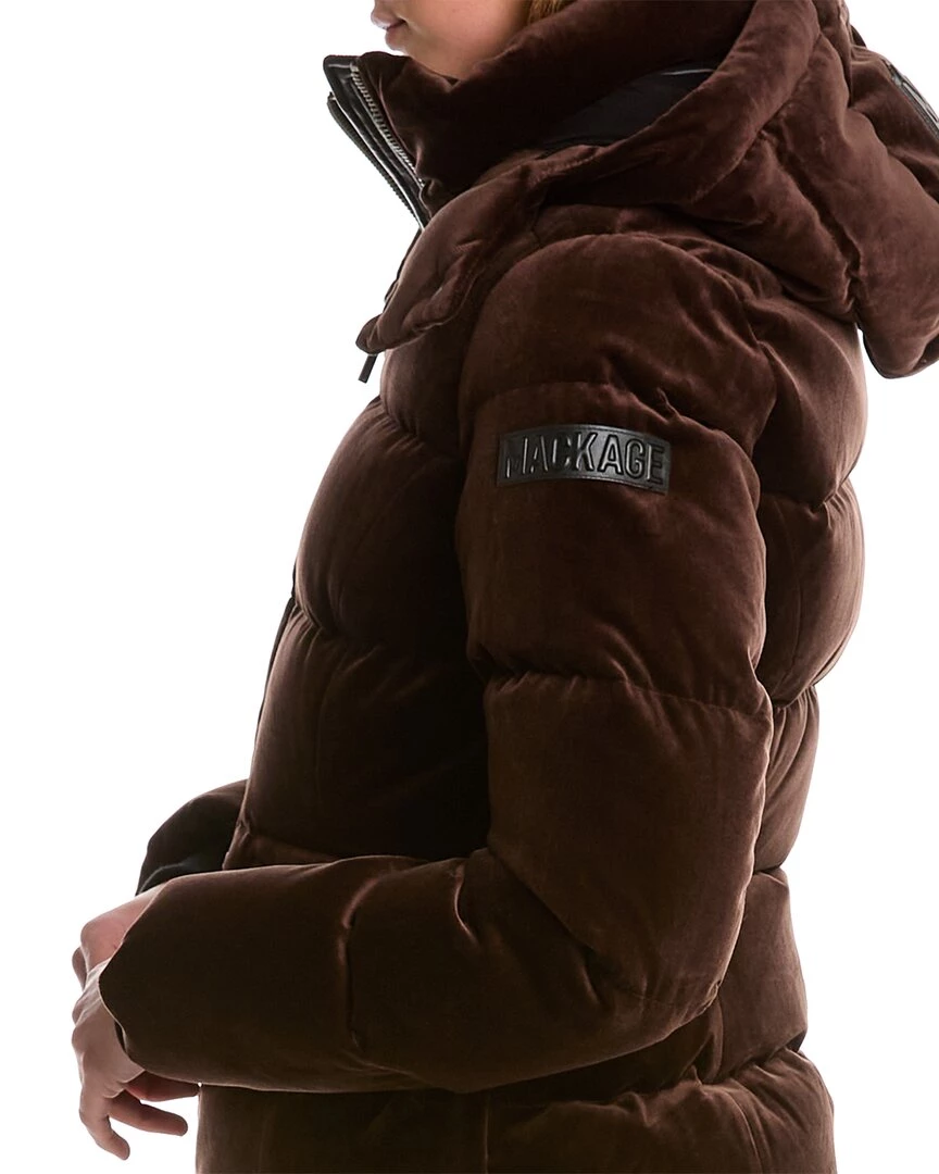 Flash Sale 🤩 women Mackage Madalyn-VT Leather-Trim Down 🧥 Coat 💯 6 Flash Sale 🤩 women Mackage Madalyn-VT Leather-Trim Down 🧥 Coat 💯 - Image 4