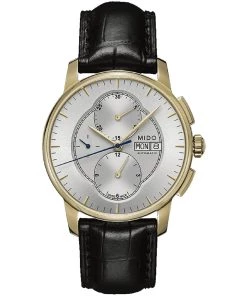 Discount 👍 Mido Men's Baroncelli White dial ⌚ Watch 🤩