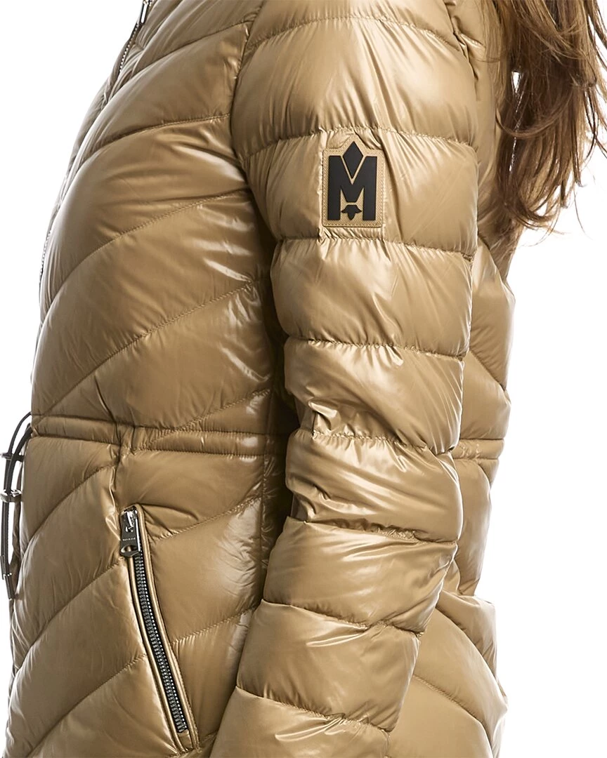 Cheap 🛒 women Mackage Arita Leather-Trim Wool-Blend Down Jacket 🎁 6 Cheap 🛒 women Mackage Arita Leather-Trim Wool-Blend Down Jacket 🎁 - Image 4