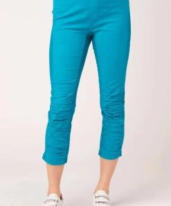 Cheap 🥰 Xcvi 👩 women JETTER CROP LEGGING in Pacific Rim Pigment ❤️