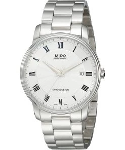 Hot Sale 🎁 Mido Men's Baroncelli White dial ⌚ Watch ⌛