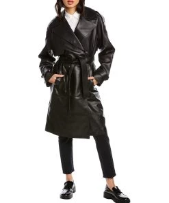 Best Pirce 😀 women Mackage Trisha Leather Trench 🧥 Coat 💯 9 Best Pirce 😀 women Mackage Trisha Leather Trench 🧥 Coat 💯 -The Original Shop e942ff454f614cf08aaad7fa628c8c90 1080x