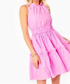 Best deal ๐ Lilly Pulitzer ๐ฉ women Elina Stretch ๐ Dress in Lilac Rose ๐