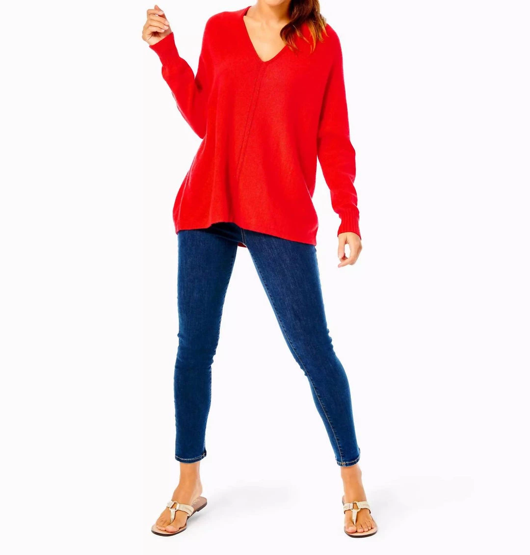Cheapest โญ Lilly Pulitzer ๐ฉ women Sevie Dolman Sweater in Ruby Red ๐ 5 Cheapest โญ Lilly Pulitzer ๐ฉ women Sevie Dolman Sweater in Ruby Red ๐ - Image 3