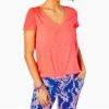 Buy ✔️ Lilly Pulitzer 👩 women Etta V Neck Tee in Spicy Coral 😀 2 Buy ✔️ Lilly Pulitzer 👩 women Etta V Neck Tee in Spicy Coral 😀 -The Original Shop f25ffe6be9f940829c1e31543e3ba499 bfac4543 8e85 4c18 920a 5decaa6cce18 1080x