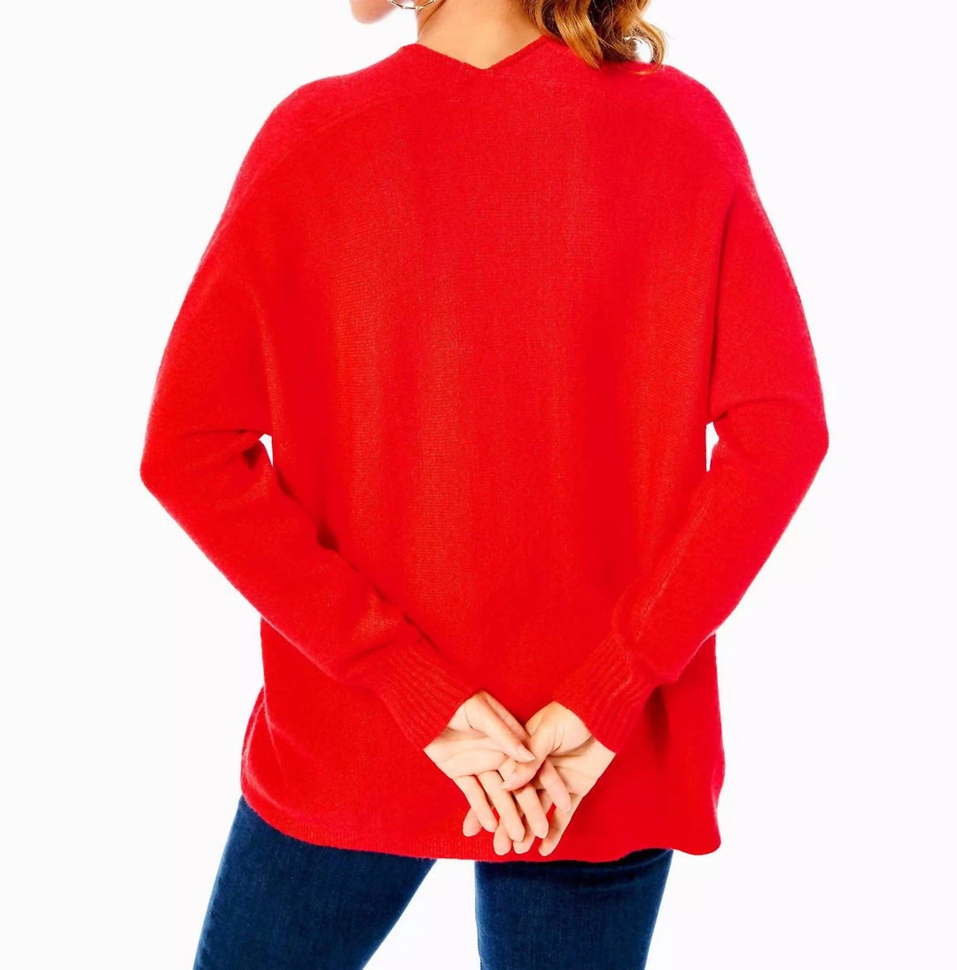 Cheapest โญ Lilly Pulitzer ๐ฉ women Sevie Dolman Sweater in Ruby Red ๐ 4 Cheapest โญ Lilly Pulitzer ๐ฉ women Sevie Dolman Sweater in Ruby Red ๐ - Image 2