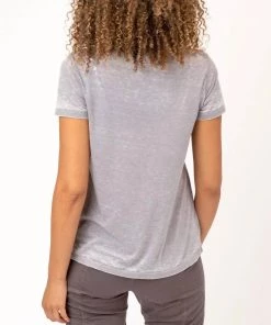 Promo 🧨 Xcvi 👩 women Vincie Burnout Tee In Graymist 👏 -The Original Shop fac28e1389134b618aab6ed86114689a 1080x